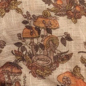 VTG Gucci Mushroom print Vittorio Accornero de Testa Top